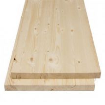Tavola / pannello lamellare abete spessore mm 18 / 20 cm / 100 cm