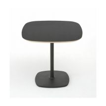 Tavolino bar design bloum colore nero – h. 74 Dimensione del piano 75x60 cm