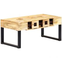 The Living Store - Furniture Limited - Tavolino Forma a Musicassetta 100x52x45cm