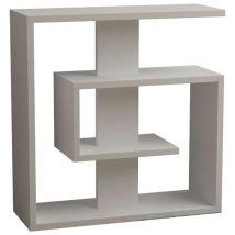 Tavolino Con 4 Ripiani Bianco H57 Cm - Saly