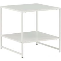 Venture Home - Tavolino con ripiano in acciaio Staal