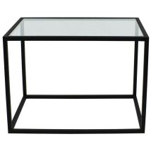 Tavolino Da Salotto Moderno Rettangolare Kube Dimensioni Tavolini: 70 X 50 H. 50 - Colori Ferro: Arancio Rame