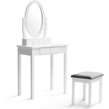 Toeletta con specchio e sgabello BETTY