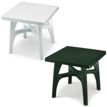 Tavolo resina quadroma x bianco 80 x 80