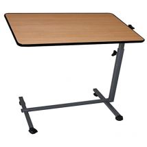 Easy, Tavolino multiuso, Tavolino a rotelle pieghevole, Leggero, Multiuso, Color Legno