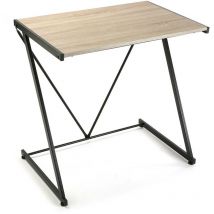 Bigbuy - Versa Ulrika Scrivania per Computer e Scrittoio Salvaspazio, Piccolo Tavolo da Ufficio, Salotto o Studio di Casa, Misure (a x l x l) 76 x 51