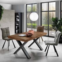 Tavolo allungabile a 260 cm con struttura in laminato paride tek