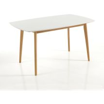Oresteluchetta - Tavolo allungabile cayer white / wood