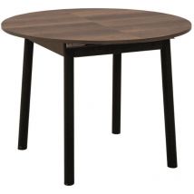 Tavolo allungabile da 100 a 131 cm con gambe in legno massello - vina