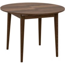 Tavolo allungabile da 100 a 131 cm con gambe in legno massello - vina