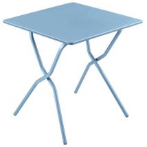 Lafuma Mobilier - Table De Jardin Pliante - Balcony - Acier - Bleu Ciel