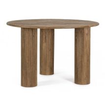 Tavolo 'dacca' In Legno Di Mango 120x77 -marrone