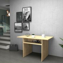 Webmarketpoint - Tavolo consolle ripiegabile Rovere ikebana 120x40x h76 cm