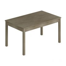 Webmarketpoint - Tavolo da pranzo allungabile colore Argilla H77x120x80cm