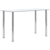 Furniture Limited - Tavolo da Pranzo Trasparente 120x60x75cm