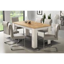 N.a. - tavolo allungabile 160/220X88XH78,5CM pino / wotan