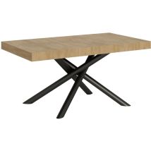 Itamoby - Tavolo 'pesaro' Allungabile In Legno Per Sala Da Pranzo -allungabile Fino A 264 Cm / Quercia