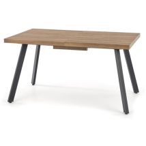 Arredamento1 - Tavolo Houston 601 , 76x85x140cm, Estensione, Pannello di fibra a media densità, Metallo