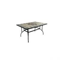 Fraschetti - Tavolo artdeco' mosaico cmL150xp90xh72 tavoli arredo giardino