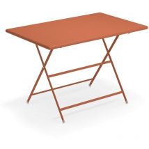 Arc En Ciel Tavolo Rettangolare Pieghevole 110X70 Rosso Acero Ral 8004 (26)