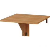 Tavolo pieghevole cucina pranzo homi mini cm 70x18-70x75h Rovere Scuro