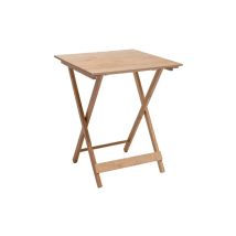 Eurobrico - Tavolo Quadrato Pieghevole Salvaspazio 'napoli' In Legno 60x60x75 Cm