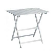 Tavolo richiudibile in legno faggio Bianco 60x77 cm