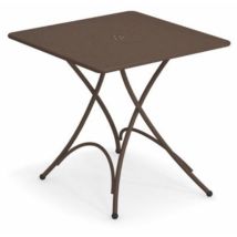Emu - Tavolo Quadrato Pigalle 76x76 Cm - Marrone D'India