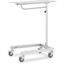 Steinberg Systems - Tavolo portastrumenti 3 ruote 600 x 400 mm altezza regolabile