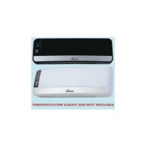 Termoventilatore Niklas ptc split elegant white 2000 watt a parete soffio caldo