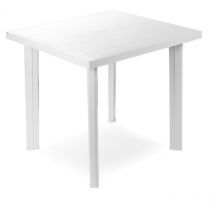 Tavolo Fiocco Bianco 80 x 75 cm
