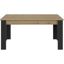 Tavolo rettangolare 4 piedi 1 prolunga L200 cm - trust
