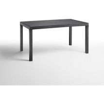 Tavolo rettangolo huston 150 x 90 x 72 h antracite