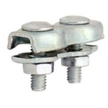Morsetto A Doppia Sella Zincato Per Fune 8mm - Zac 8 Si Pod