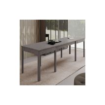 Effezeta Italia - Tavolo Da Pranzo Allungabile Cemento. Tavoli Cucina