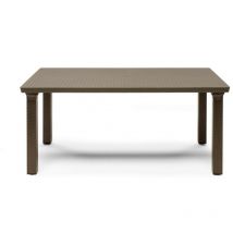 Scab Giardino - Tavolo tavolone 170x100 bronzo intrecciato