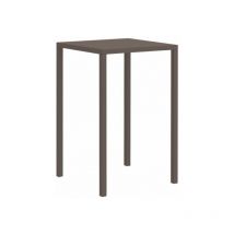 Tavolo tetris new 70X70 marrone cuoio