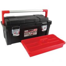 Boite a outils 650 x 300 x 295 mm plastique et aluminium - tayg