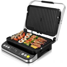 Taylor Swoden - Aroma – 2000 w Grill, Sandwichmaker und Panini-Maker , 180o Öffnung, LED-Display und abnehmbare doppelseitige Grillplatten mit