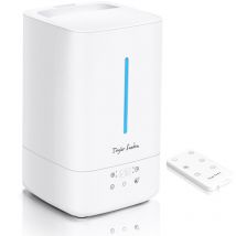 Taylor Swoden - Elizabeth - Luftbefeuchter 5L Raumluftbefeuchter Ultraschall Humidifier Aromatherapie mit 7 Farb-LEDs, Timer, Fernbedienung