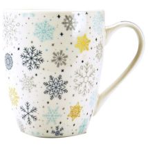 Taza de cerámica Navidad 340 cc – Porcelana – Decoraciones variadas