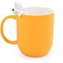 Tazza Mug Versa Giallo Cane