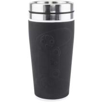 Paladone Pp6580ps Tazza Da Viaggio Termica 415ml Nero Acciaio Inox Doppia Parete