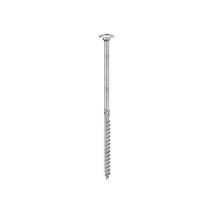 Vite testa larga 10x220 mm in acciaio al carbonio – Resistenza a rottura 1000 N/mm² – Performance sismica testata EN 14592 – Rotho