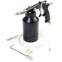 TBS-Aachen Druckbecherpistole 1L – 360° Düse – 8 bar max. Druck – Aluminium – für Hohlraumversiegelung – 1061 g