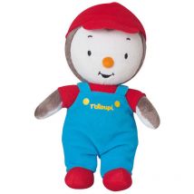 T'cHoupi Peluche -Salopette - Haut 17 cm