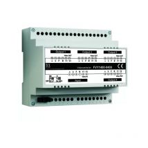 Tcs Videosignalvertieler zum Aufsplitten von Videosträngen, 4-fach, Hutschiene 6 te FVY1400-0400