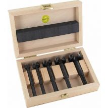 Famag - Tct-bormax Forstner Bit Carbide-tipped, Set of 6 Pieces, 15, 20, 25, 30, 3