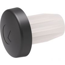 TD2 Türanschlagdämpfer zum Einbohren - Türpuffer 8,8x2,5 anthrazit - 100 Stück