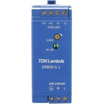 Tdk-lambda Drb50-5-1 Alimentatore Per Guida Din 5 V/dc 2.5 A 30 W Num. Uscite:1 X Contenuto 1 Pz.